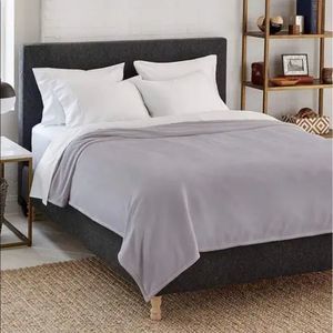 Eddie Bauer 🛏 Wi-Fi Smart Heated Electric Blanket, Alexa-Enabled Gray 84x62